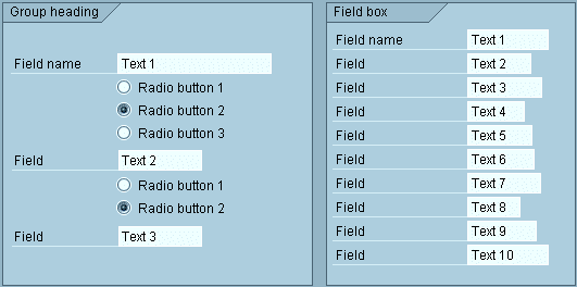 Checkboxes and Radio Buttons