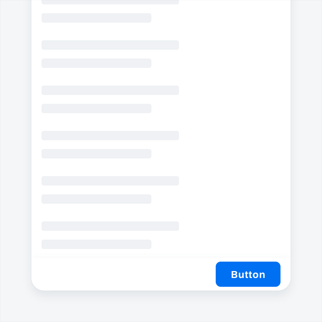 Contained button in the persistent footer