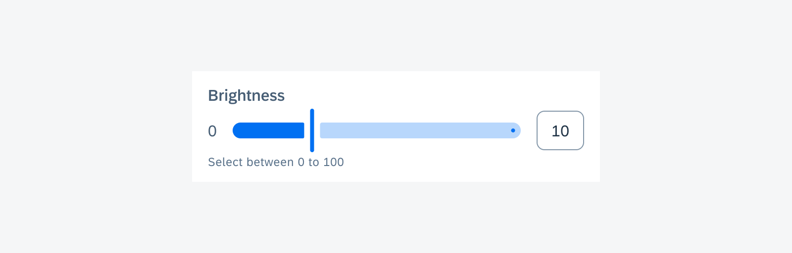 Editable slider form cell 