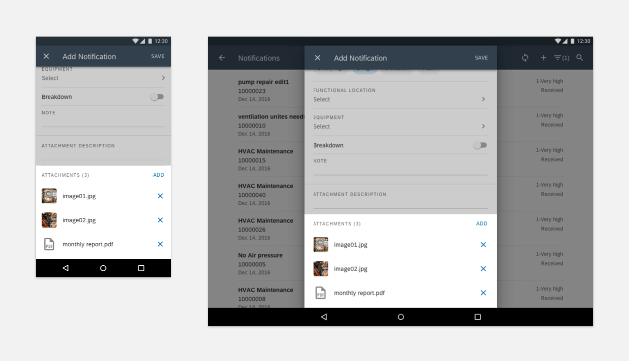 Attach Sap Fiori For Android Design Guidelines