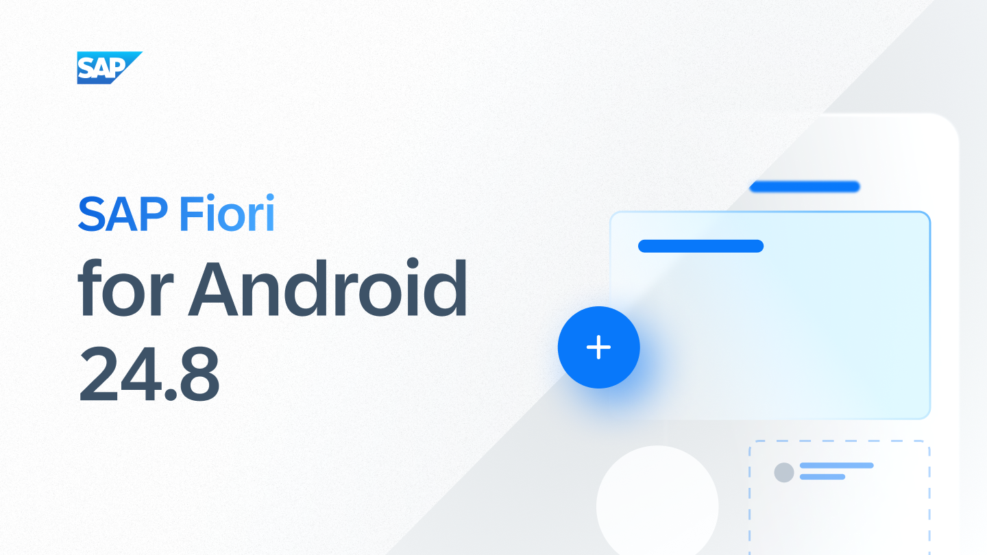 SAP Fiori for Android 24.8