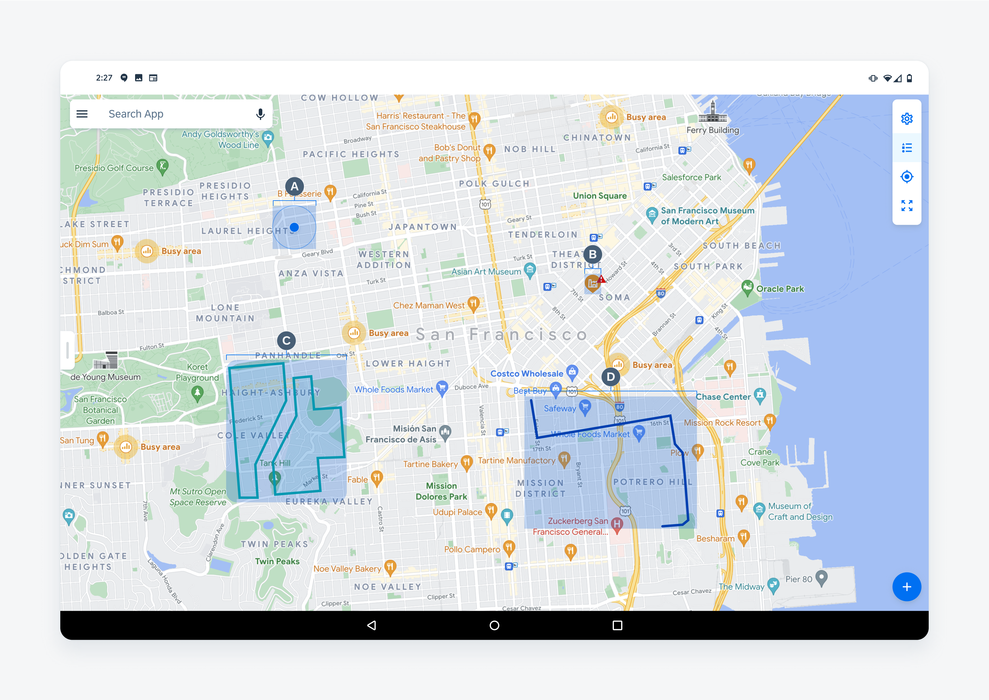 Map annotation types