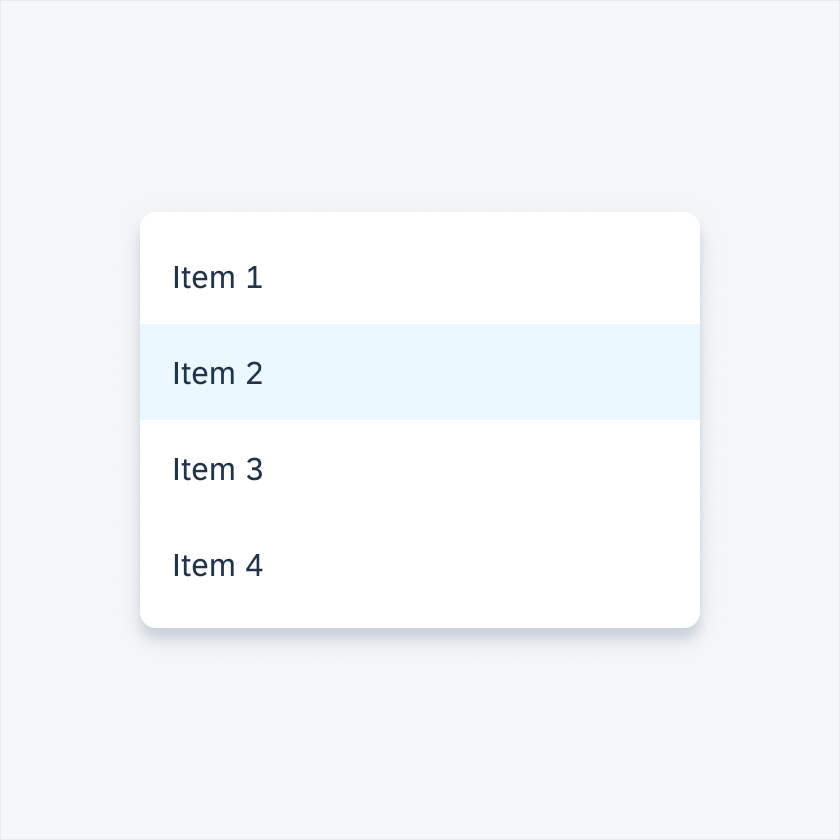 Menu maximum width