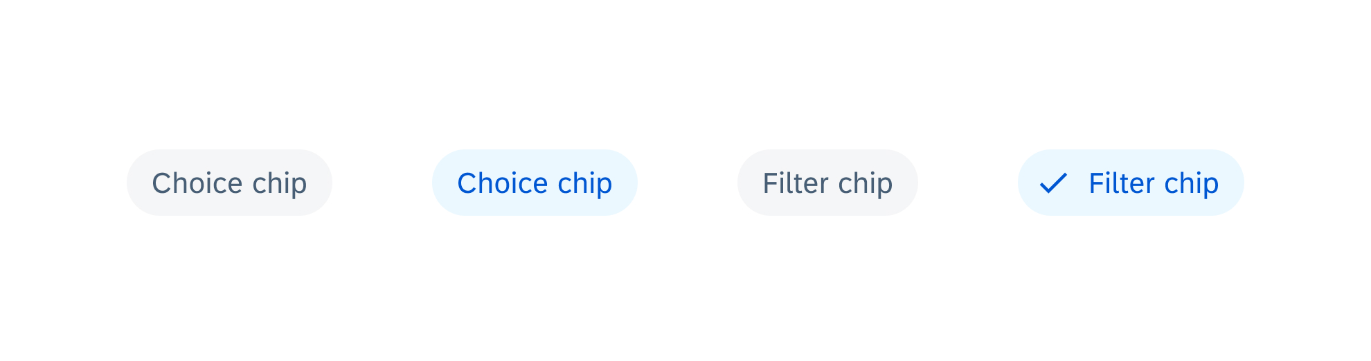 Choice chips and filter chips