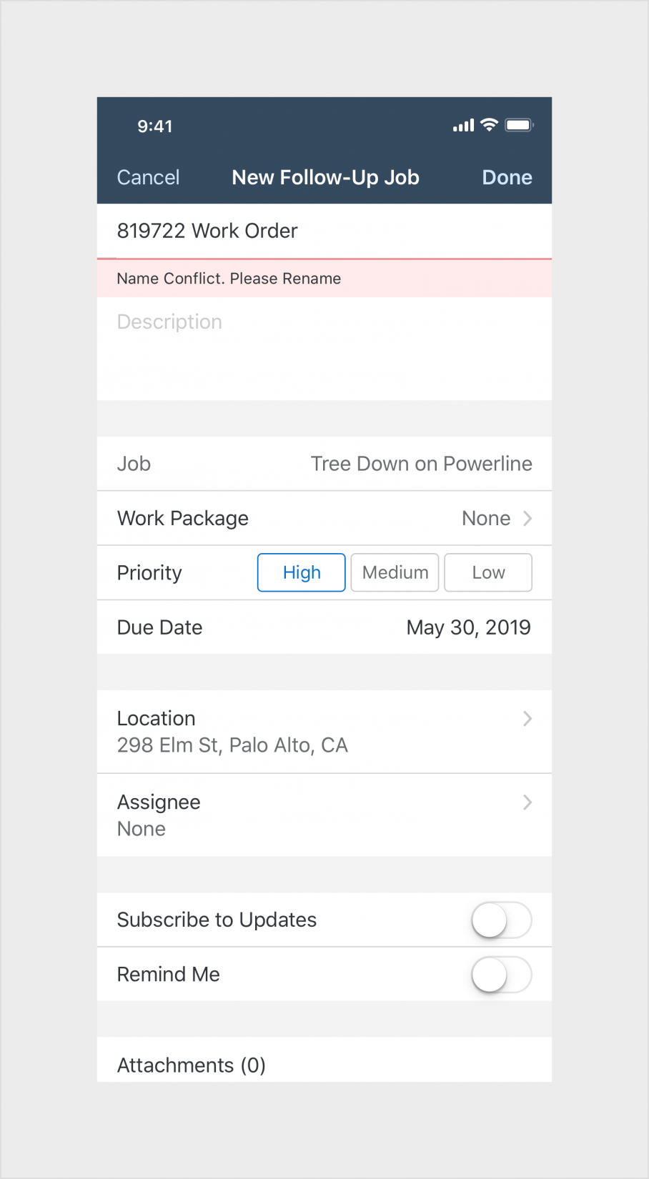 Error Handling SAP Fiori for iOS Design Guidelines