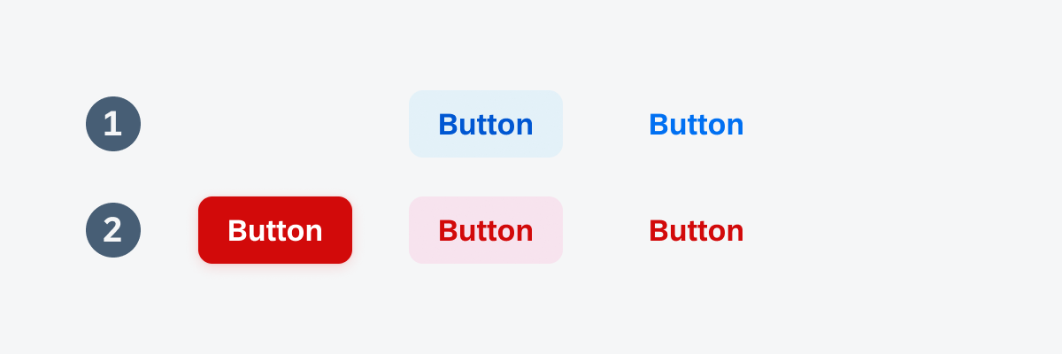 Tint and negative buttons