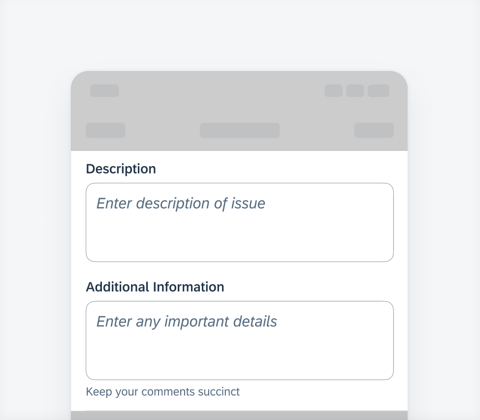 Examples of key value form cell