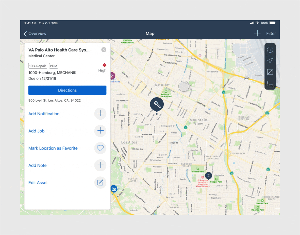 Creating a new map marker (using the design from SDK 6.1)