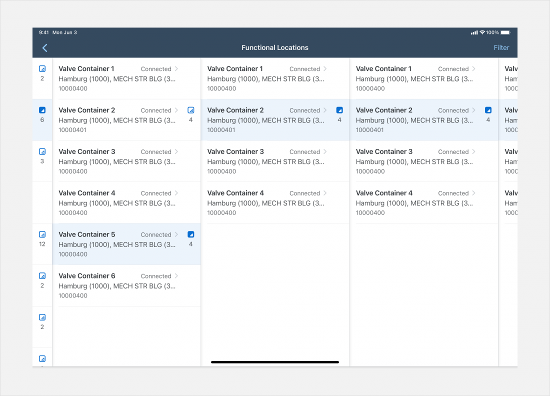 Hierarchy View | SAP Fiori for iOS Design Guidelines