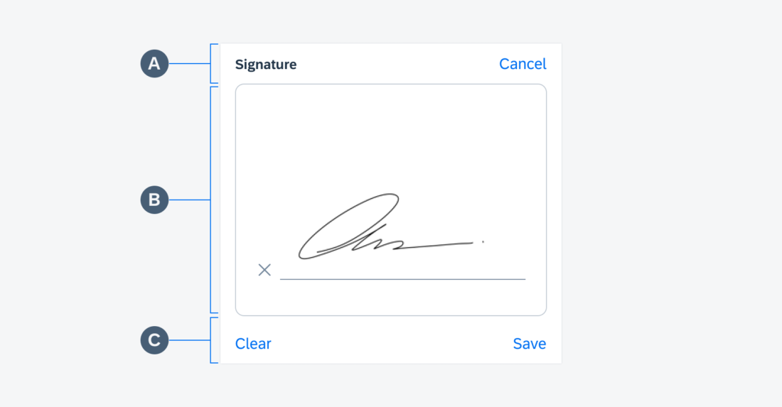 Anatomy of an in-line signature form cell