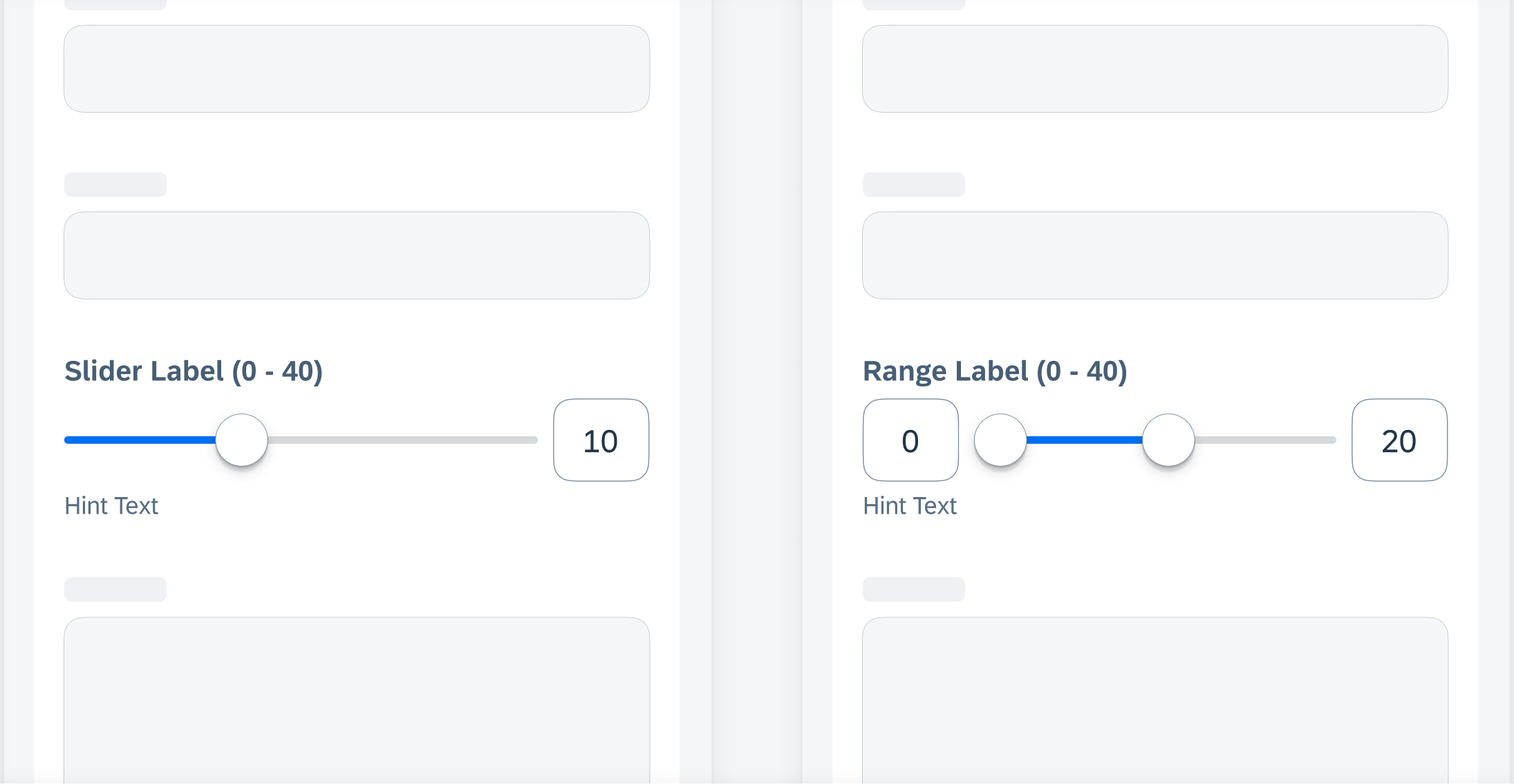 Example of Slider Form Cell