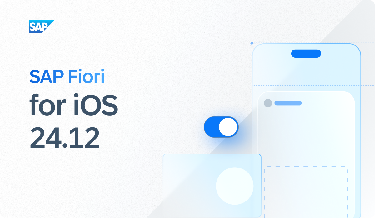 SAP Fiori for iOS 24.12