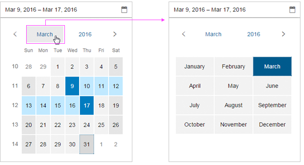 Date Range Selection Sap Fiori Design Guidelines