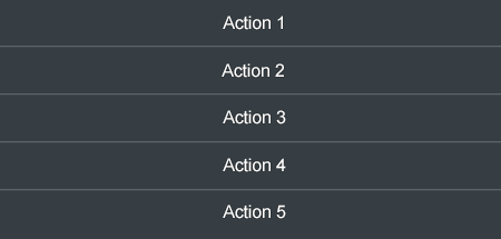 Action list items