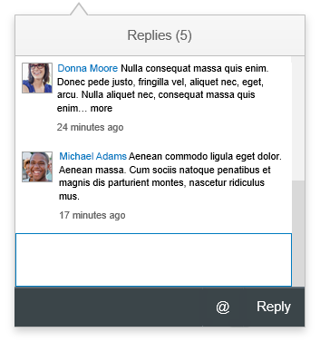 Interaction – @Mention