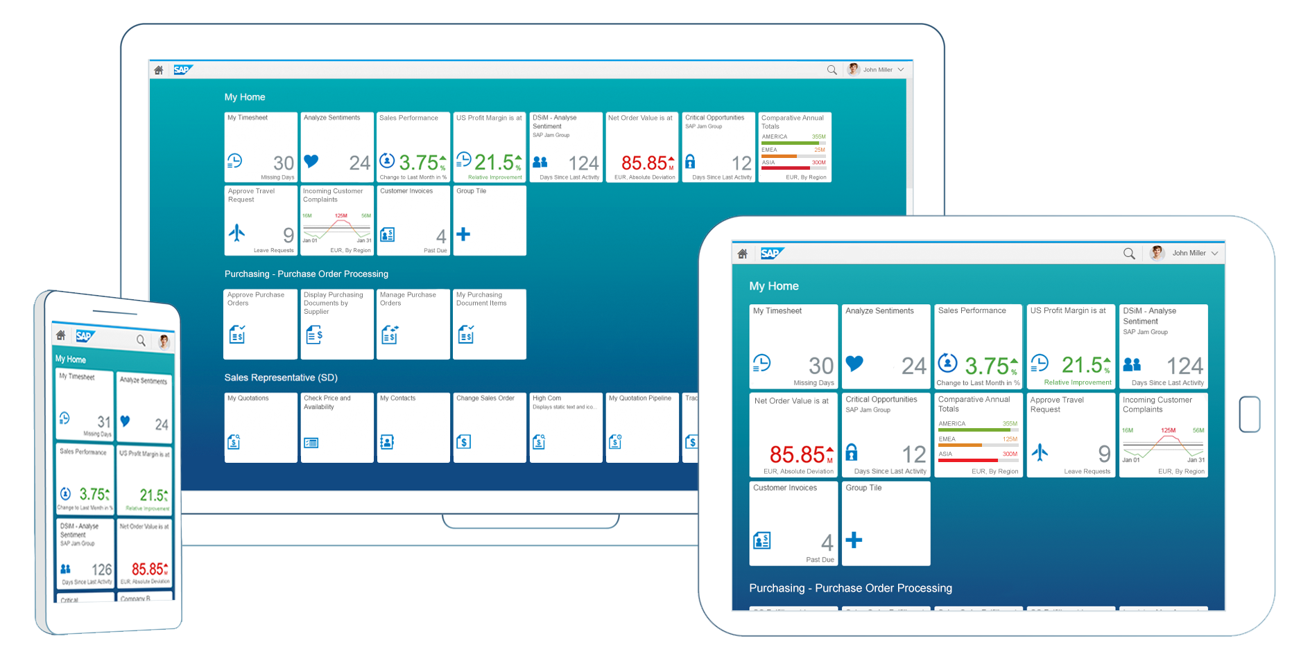 Content Density (Cozy and Compact)  SAP Fiori for Web Design Guidelines