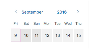 Calendar Date interval Featured Image