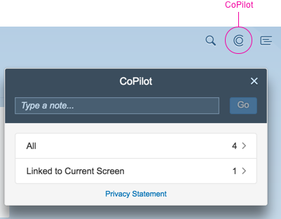 SAP CoPilot and the CoPilot button on the shell bar