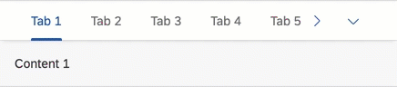 Interaction – Rearranging tabs