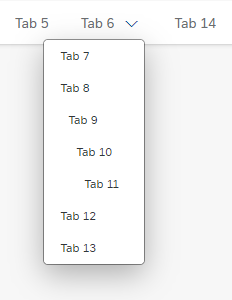 Types – Nested tabs