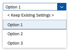 Segmented buttons – Editing