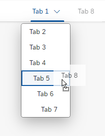 Interaction - Tab nesting using drag and drop (1 of 2)