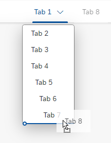 Interaction - Tab nesting using drag and drop (2 of 2)