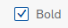 Checkbox in hovered state