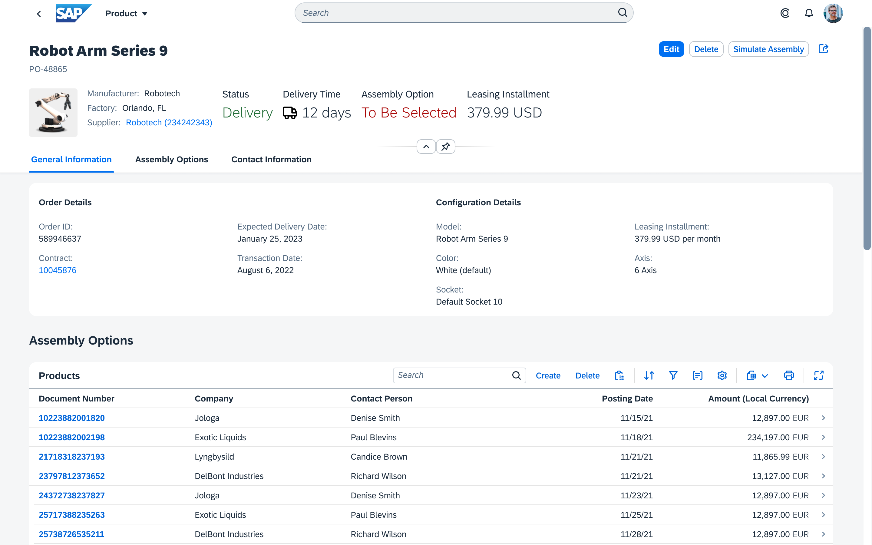 Object Page Floorplan SAP Fiori for Web Design Guidelines