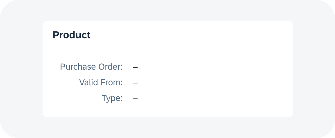 Empty state indicator in a form (display view)