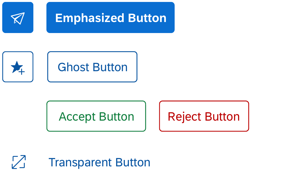 M button. Button Type. SAP toolbar button_Type. Buttons Group overflow. Button Group s.