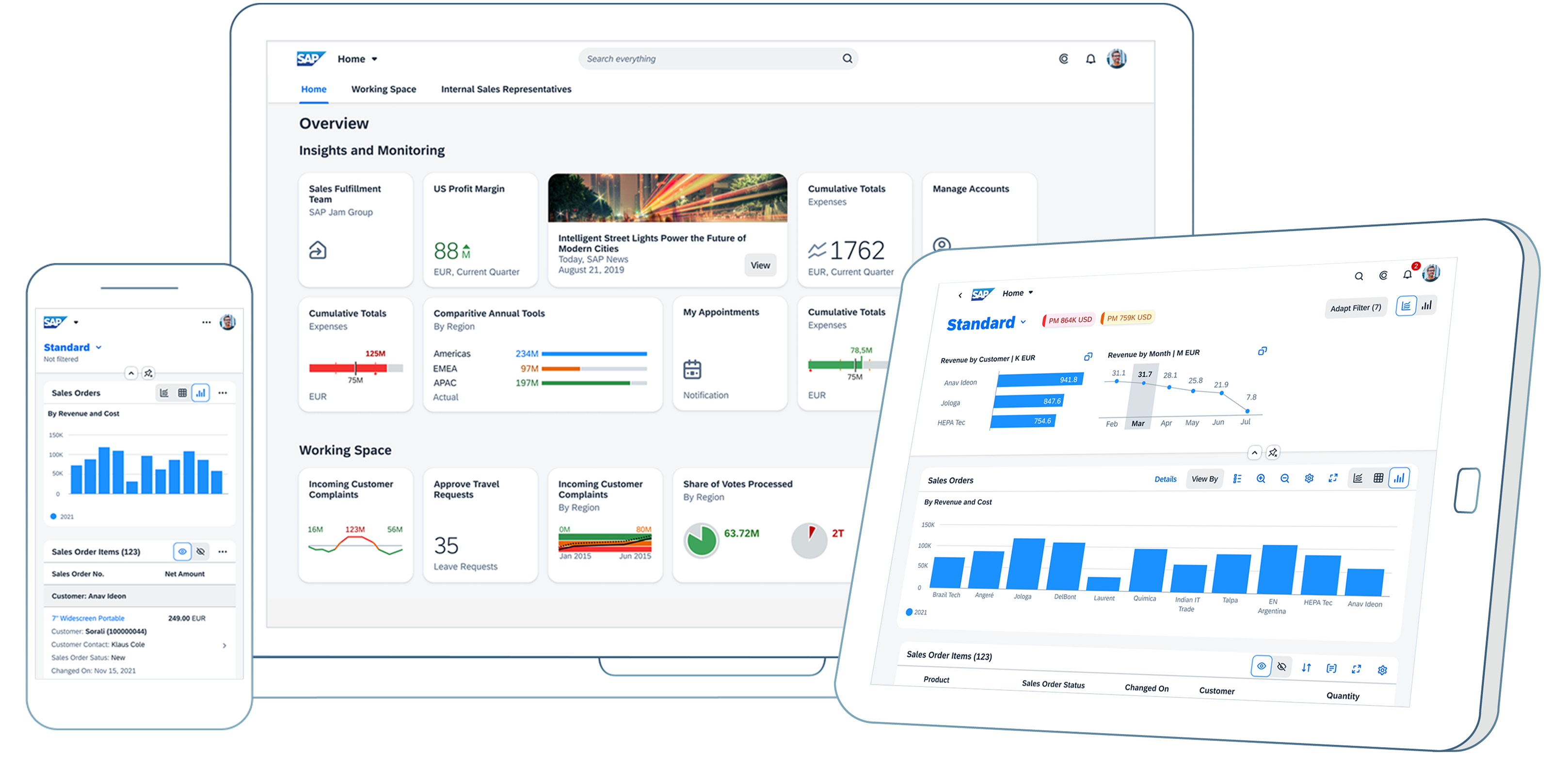 Content Density (Cozy and Compact)  SAP Fiori for Web Design Guidelines